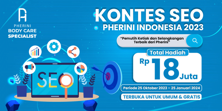 Pengumuman Pemenang Kontes SEO Pherini